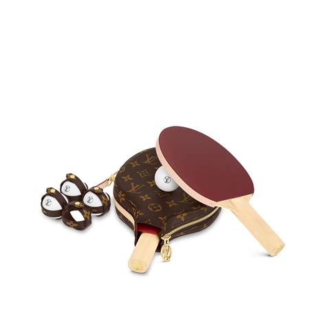 racchetta padel louis vuitton|James Ping Pong Set Monogram .